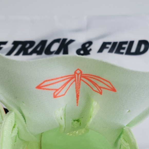 Nike ZoomX Dragonfly Barely Volt Hyper Orange Track Field Spike size Men's 13 - Picture 5 of 10